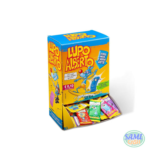 Caramelle Gelco Lupo Alberto Monopezzo 200 Pezzi