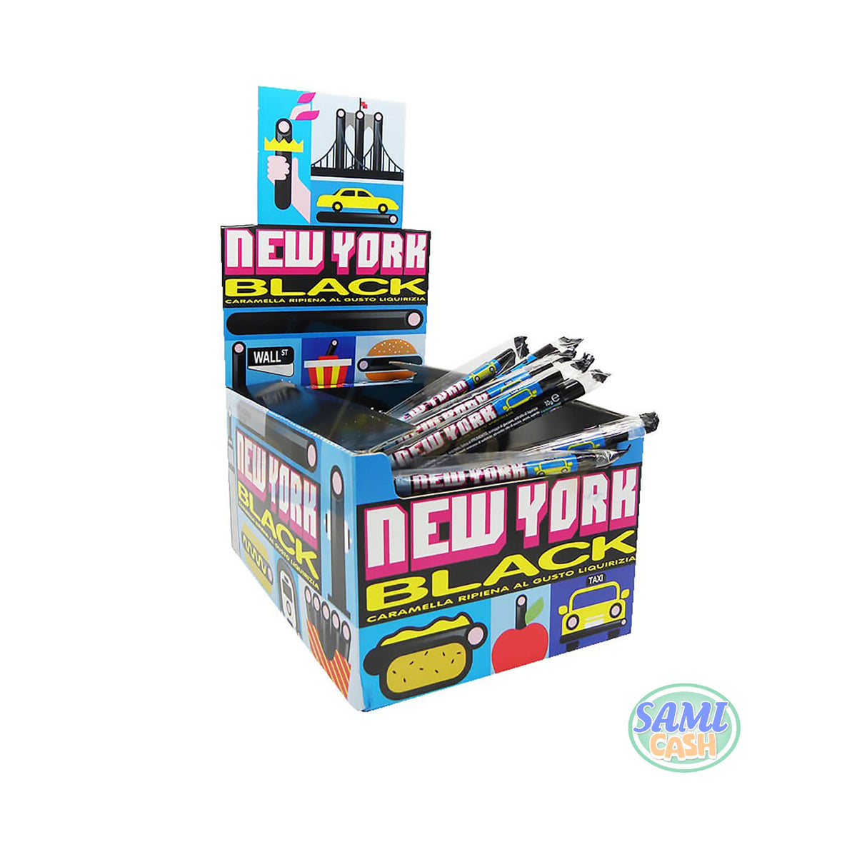 New York Black Monopezzo 150 Pezzi Caramelle Gelco