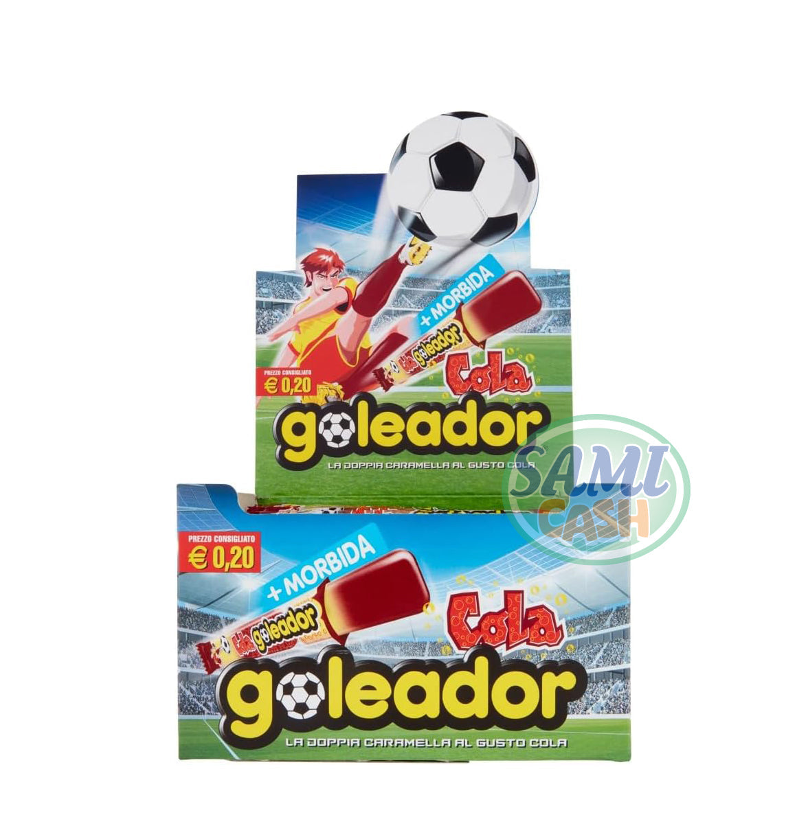 Caramelle Goleador Cola Monopezzo 200pz