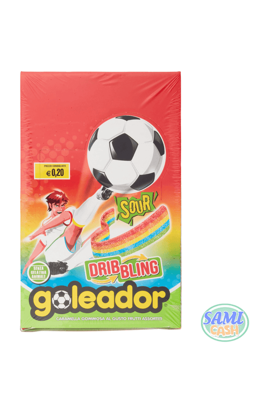 Caramelle Goleador Dribbling Rainbow Monopezzo 144pz