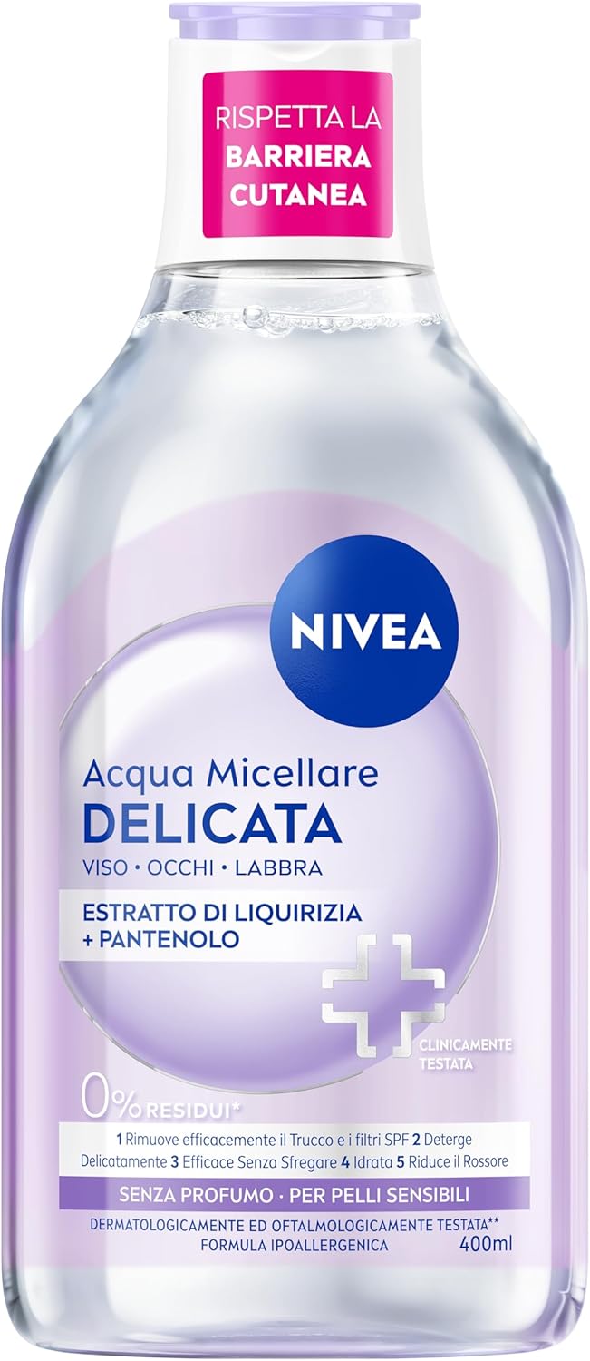 Nivea Acqua Micellare 400ml Extra Delicata Pelli Sensibili