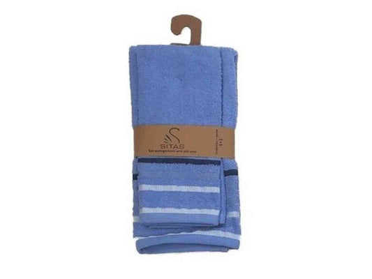 Set Asciugamani 1+1 Goya/Gaudi/Miro in Puro Cotone – Colori Assortiti (6pezzi)