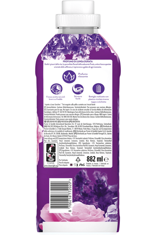 Lenor Ammorbidente Concentrato 42 Lavaggi – Ametista e Bouquet Fiorito per un Profumo Intenso e Duraturo