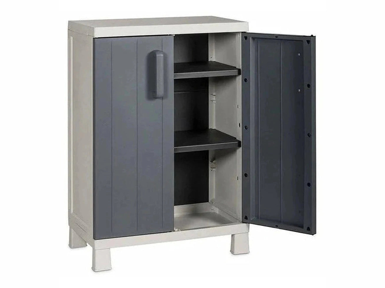 Armadio Anniversary MIDI Basso 2 Ante con 2 Ripiani – Compatto e Funzionale