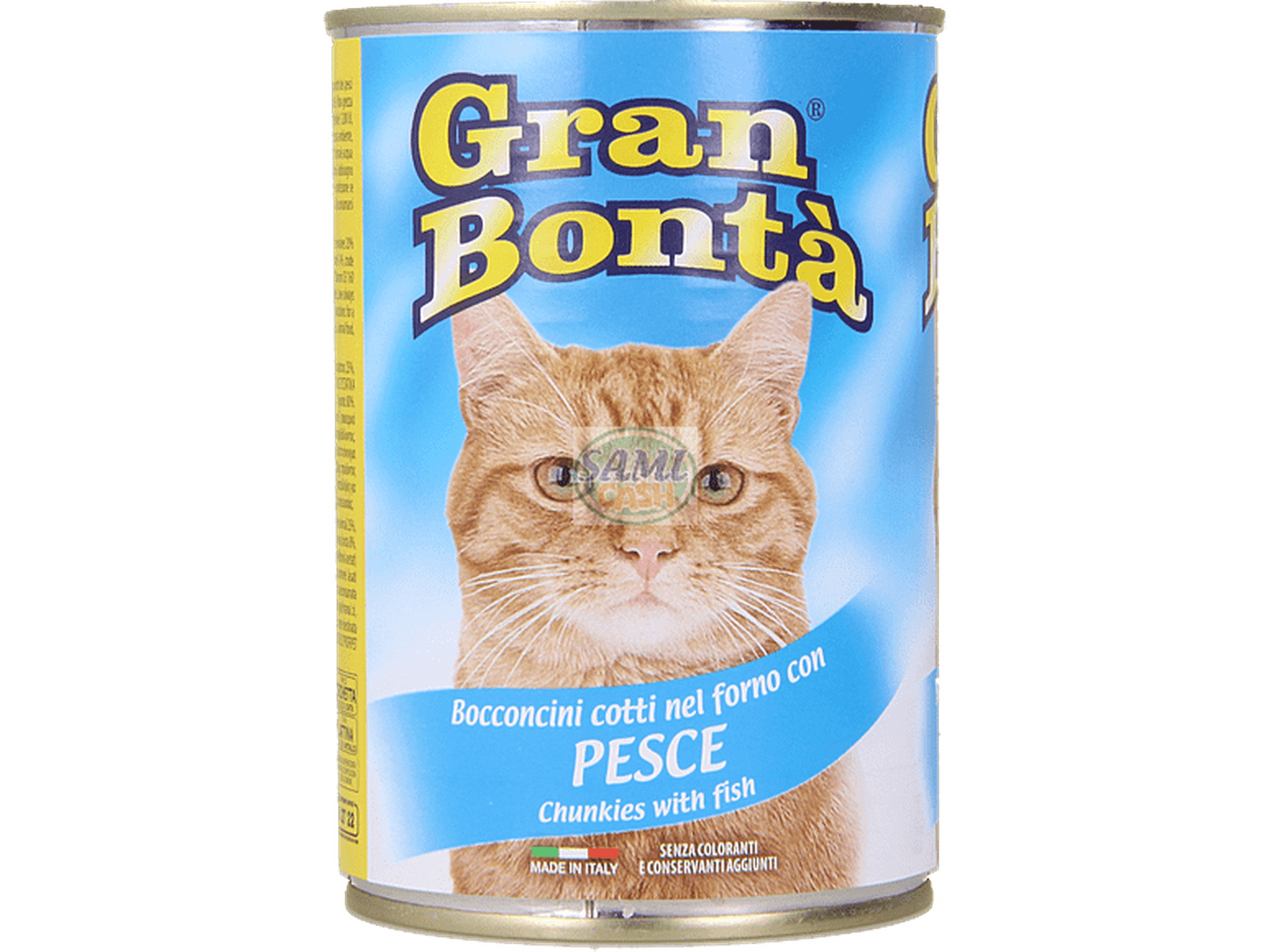 GRAN BONTA' Fish Cat Bites 400G x 24 pieces FISH