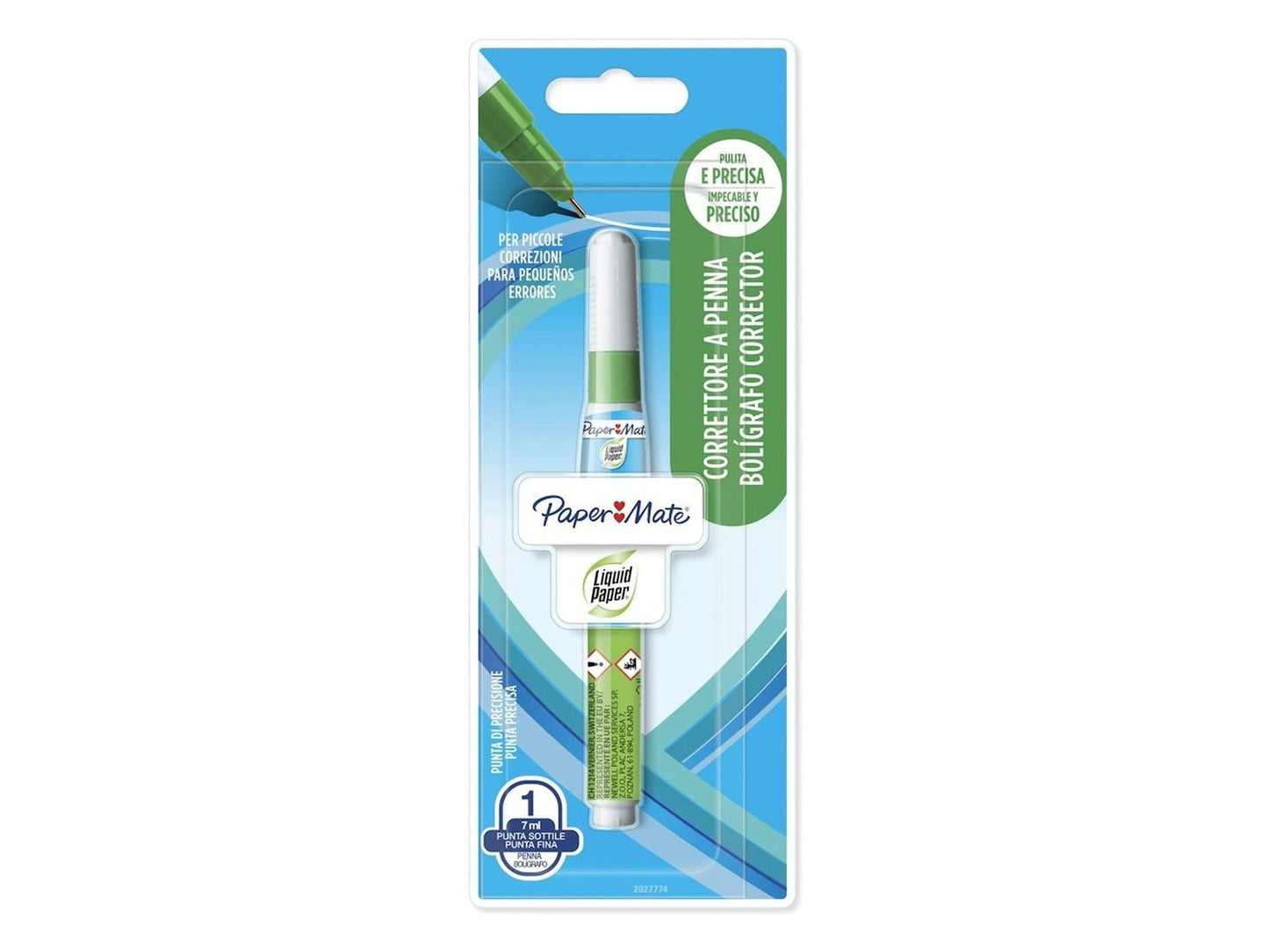 Paper Mate NP10 Correction Pen 7ml – Needle Tip Precision & Quick Drying