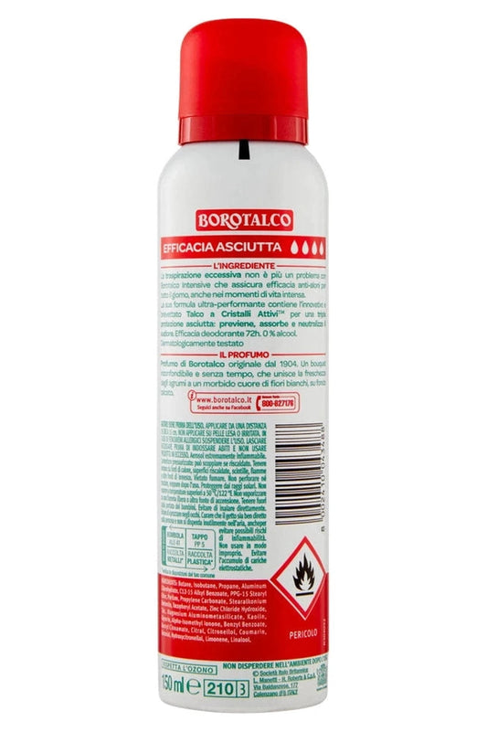 Deodorante Borotalco 150ml Spray Intensive