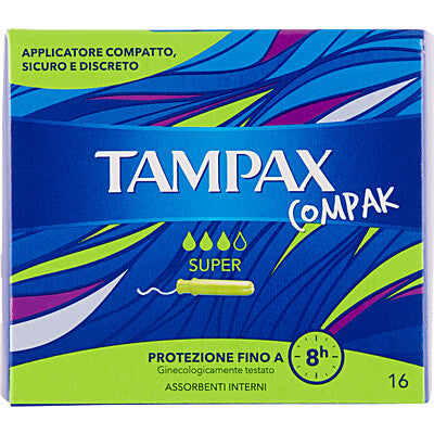 TAMPAX COMPAK SUPER PZ.16 12 PZ