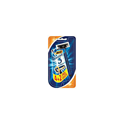 BIC RASOIO 3 COMFORT PIVOT PZ.4+2 10 PZ