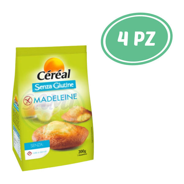 CEREAL SENZA GLUTINE MADELEINE GR.200 4 pz
