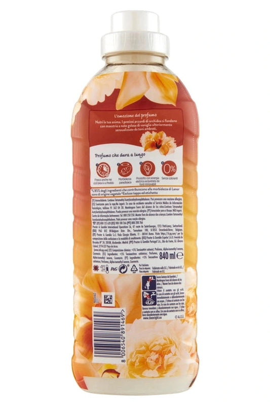 Lenor Ammorbidente Concentrato 87 Lavaggi – Oro e Fiori per un Bucato Elegante e Profumato a Lungo (Copia)