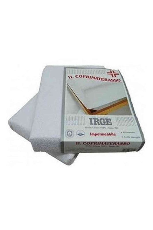 Coprimaterasso Impermeabile IRGE 1 Piazza, 90x195 cm, Cotone 100%, PVC