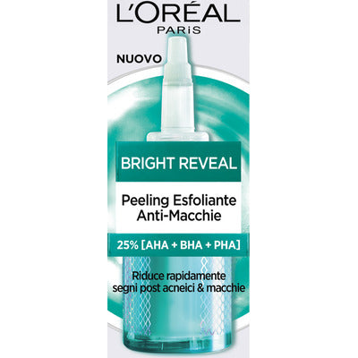 L'OREAL BRIGHT REVEAL PEELING ESFOL.25 3 PZ