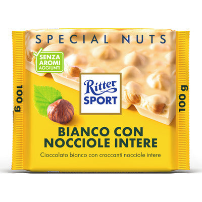 RITTER NUTS BIANCO NOCCIOLE INT.100 5 PZ.