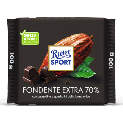 RITTER NUTS FONDENTE 70% 100 6 PZ.