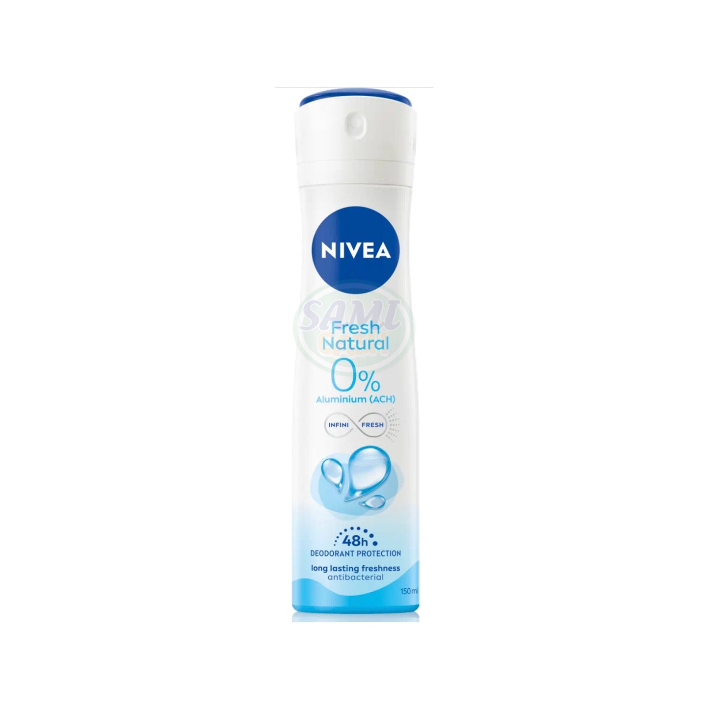 NIVEA DEO SPRAY 150 ML FRESH NATURAL 6 Pack
