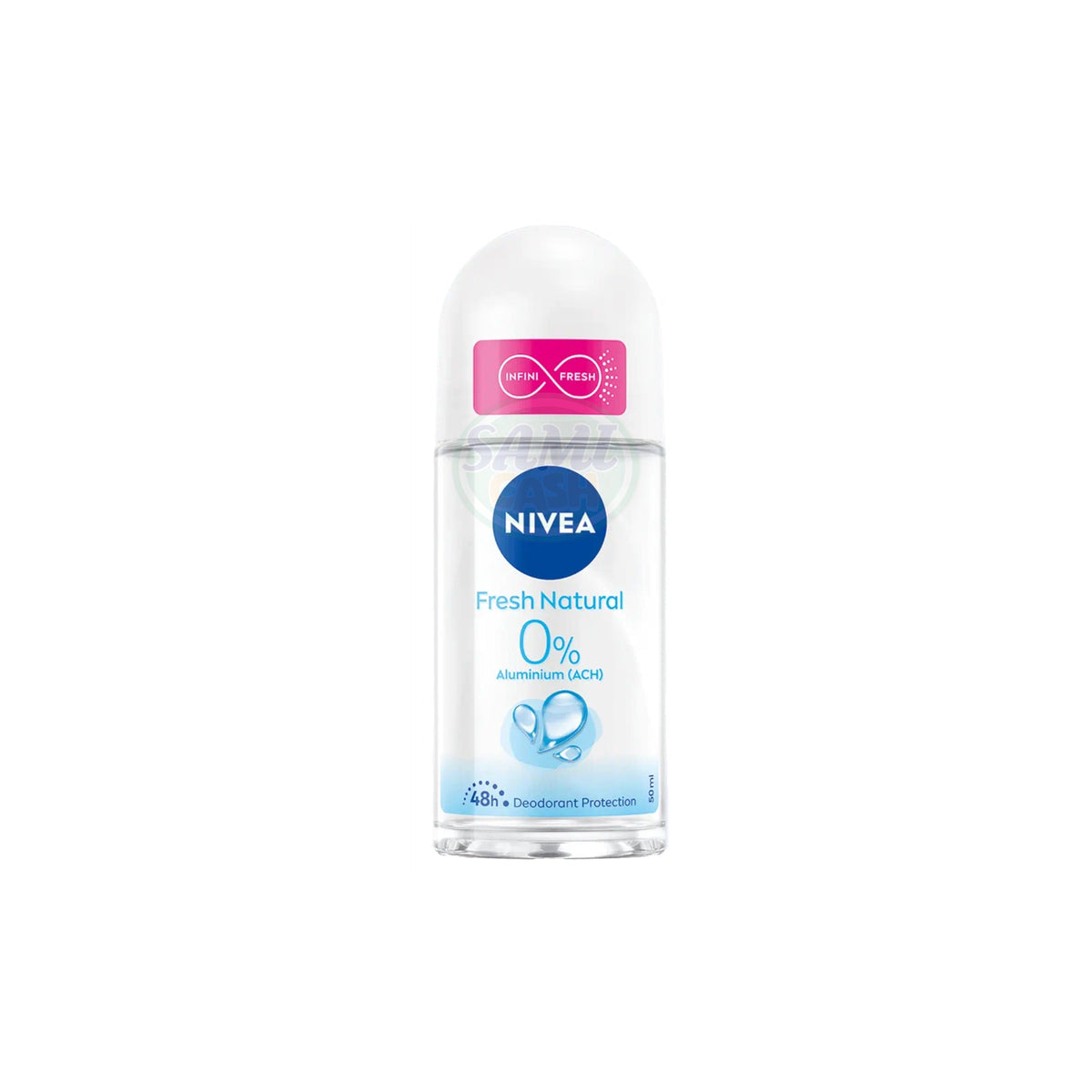 NIVEA DEO ROLL'ON 50 ML FRESH NATURAL 6 Pack