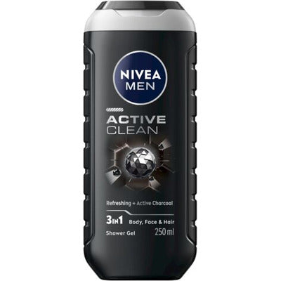 NIVEA DOCCIA MEN ACTIVE CLEAN ML.250 6 PZ