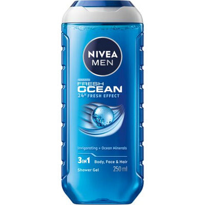 NIVEA DOCCIA MEN FRESH OCEAN 3IN1 250 6 PZ