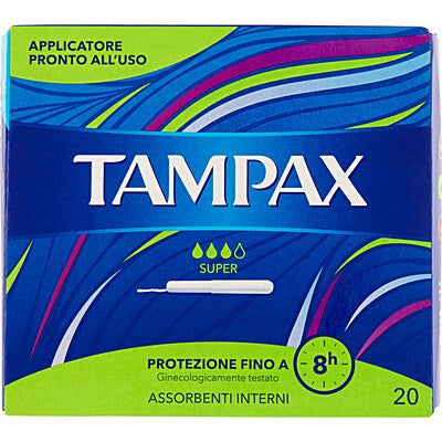 TAMPAX BLUE BOX SUPER PZ.20 6 PZ