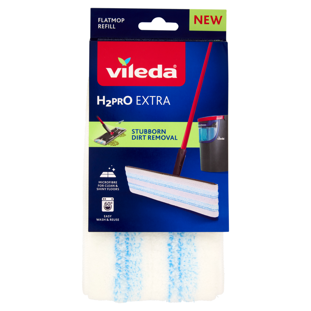 Vileda H2PRO Mocio FLATMOP Ricambio 5pz
