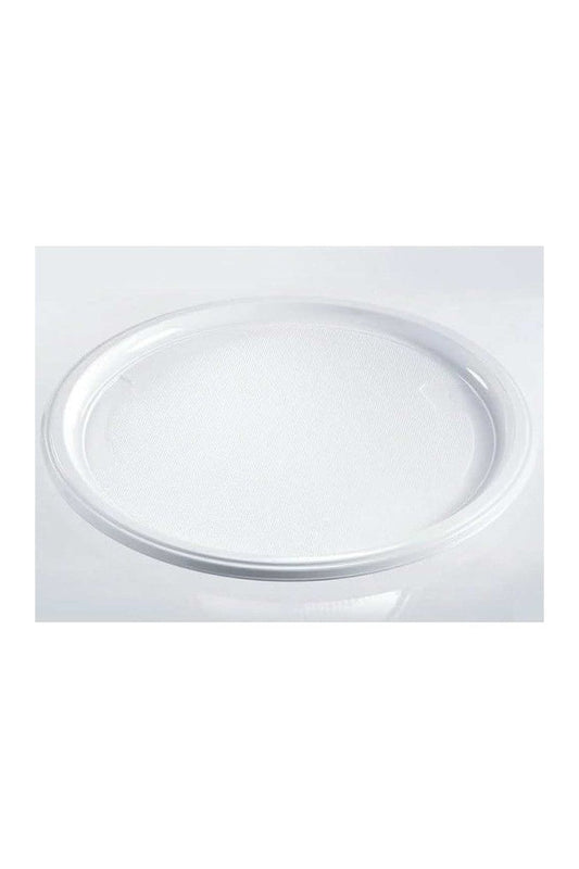 Piatti Pizza in Plastica Riutilizzabili e Riciclabili, Confezioni da 10