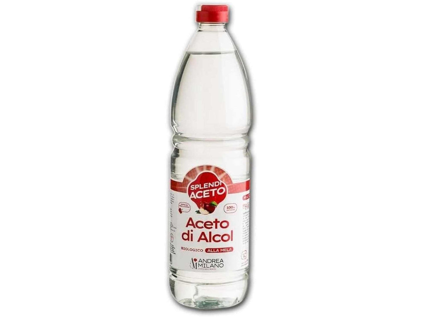 Aceto di Alcol Andrea Milano 1L PET – Gusto Fresco alla Mela