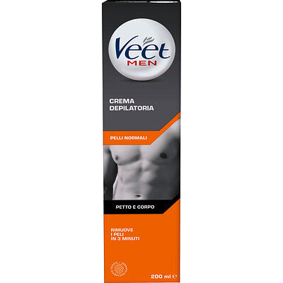 VEET MEN CREMA PELLI NORMALI ML.200 6 PZ