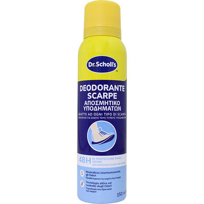 SCHOLL DEODORANTE PER SCARPE ML.150 3 PZ