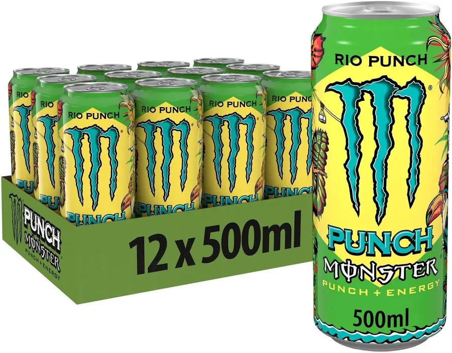 MONSTER RIO PUNCH ML.500 Pack da 12