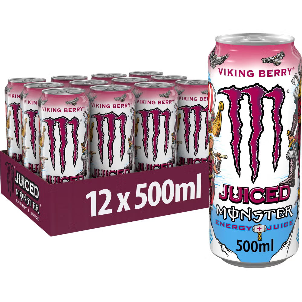 MONSTER VIKING BERRY ML.500 Pack da 12