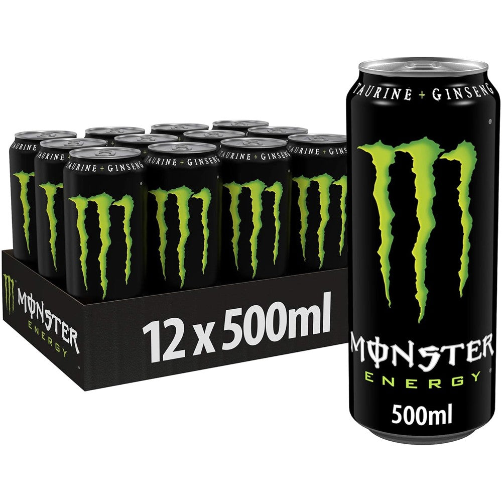 MONSTER ENERGY GREEN CLASSIC ML.500 Pack da 12
