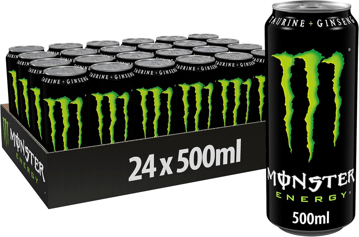 MONSTER ENERGY GREEN CLASSIC ML.500 Pack da 24