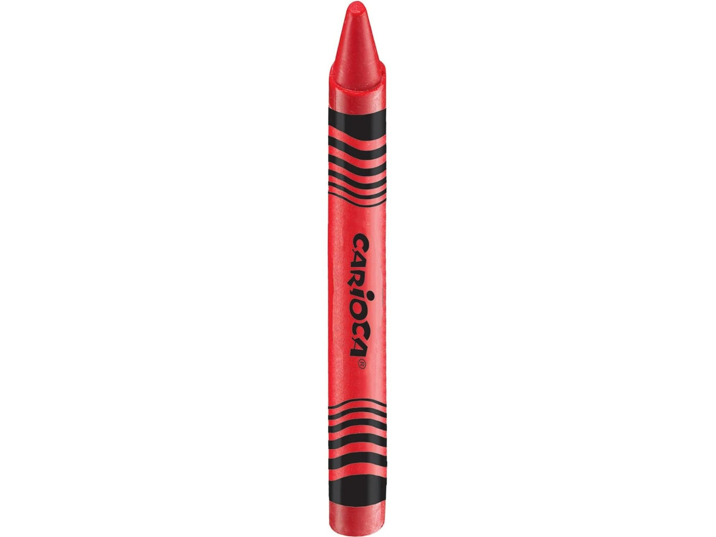 Carioca Jumbo Wax Crayons 12 Pieces - Bright and Safe Colors for Children, Ideal for Drawing and Creativity