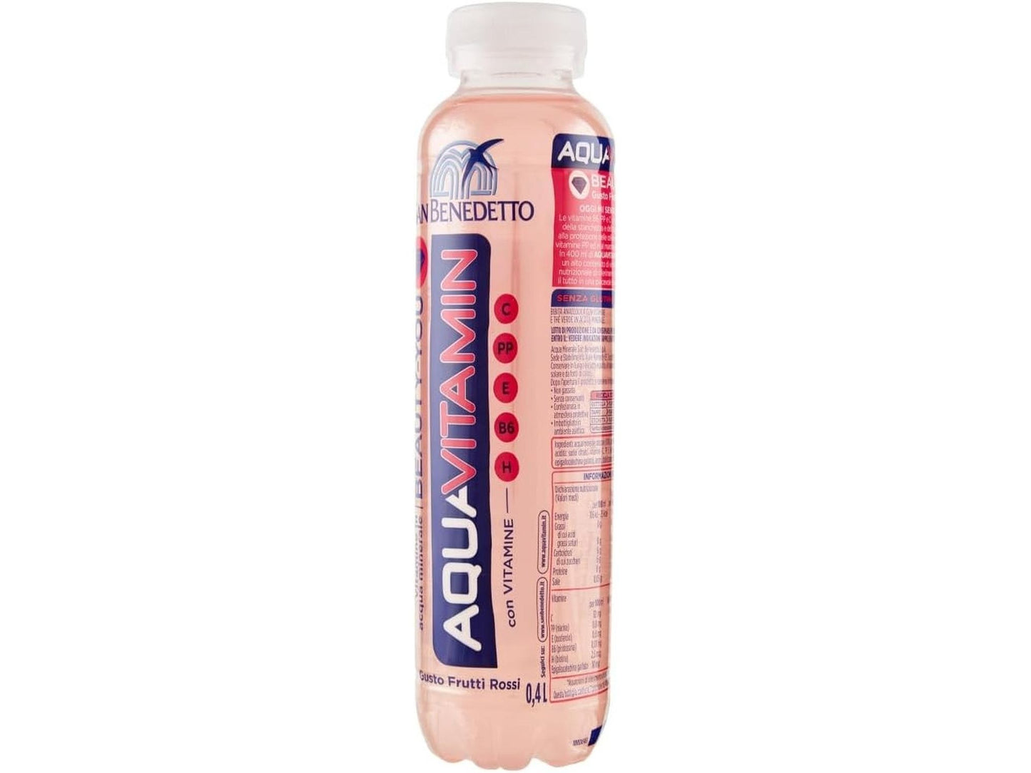 Acqua San Benedetto AquaVitamin 0,40L PET Frutti Rossi
