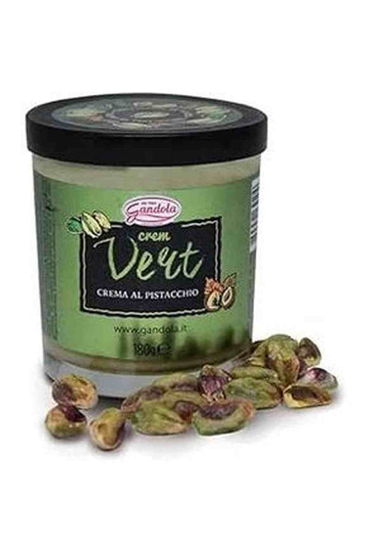 Crema Spalmabile al Pistacchio Vert 180g – Gusto Intenso e Vellutato per Veri Amanti del Pistacchio
