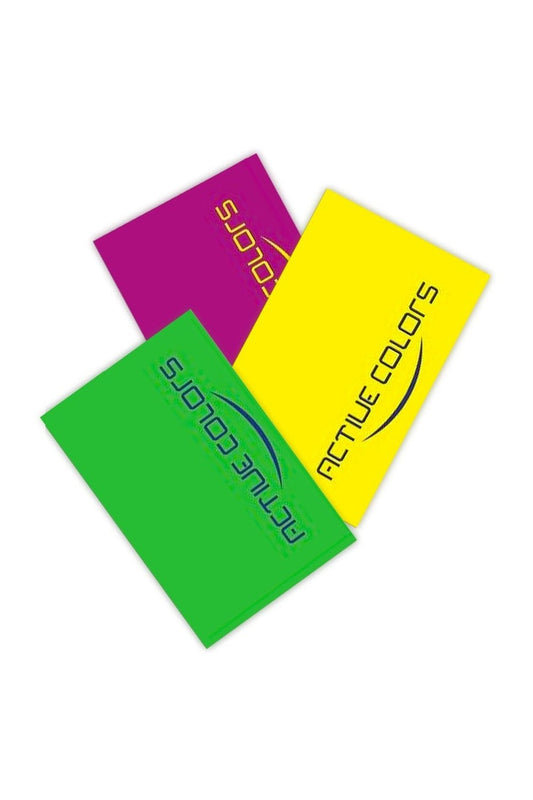 Quaderni a Righe, Maxi Active Color Monocolore, Set Scuola da 10 Pezzi, Colori Assortiti