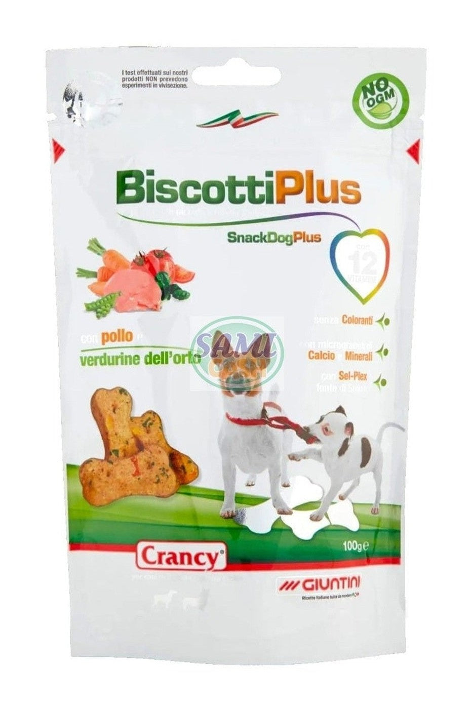 Crancy Biscotti Plus Dog 100 Gr ( Confezione 10 pezzi)