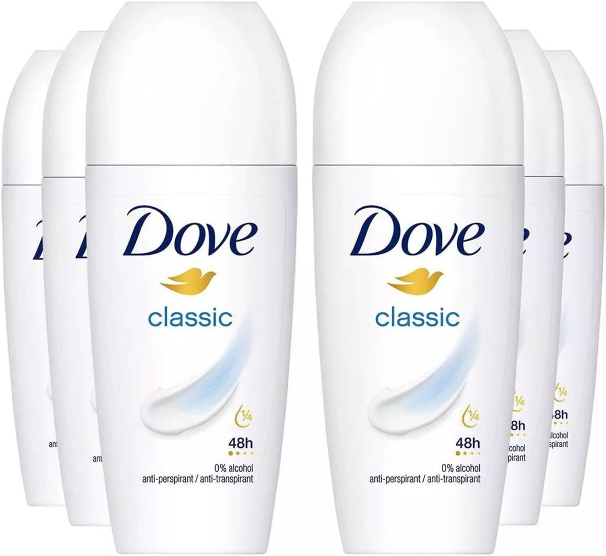 Dove Classic Deo Roller 50ml 6 pz