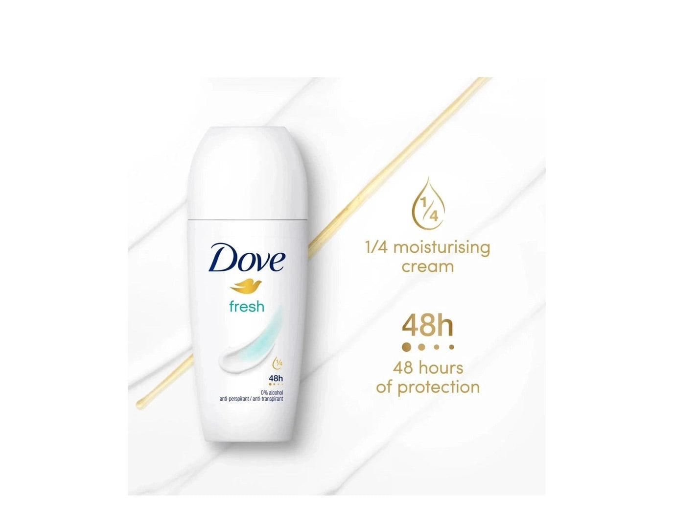 Deodorante Dove 50ml Roll-On Fresh