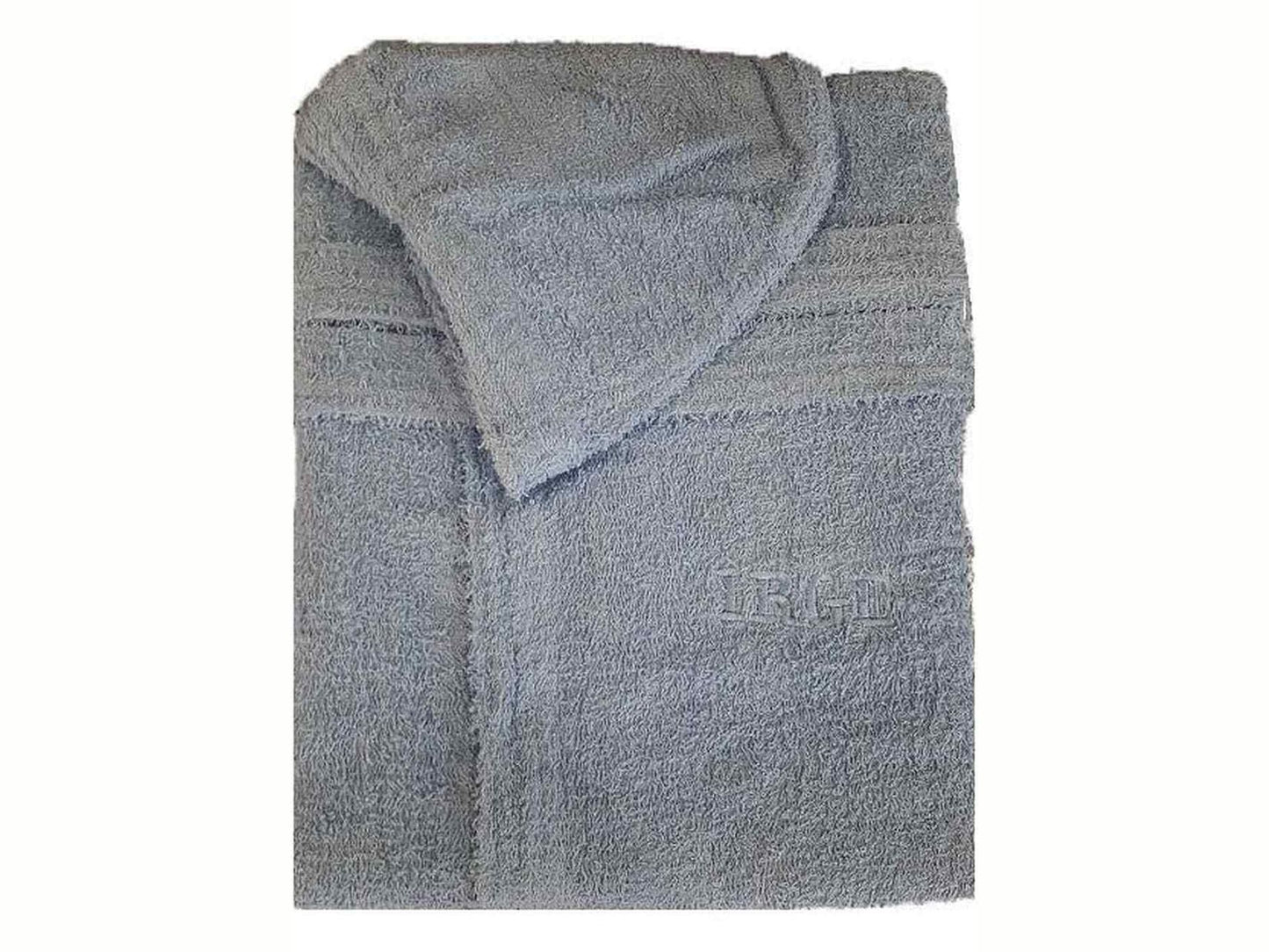 IRGE Accappatoio in Spugna 100% Cotone Unisex