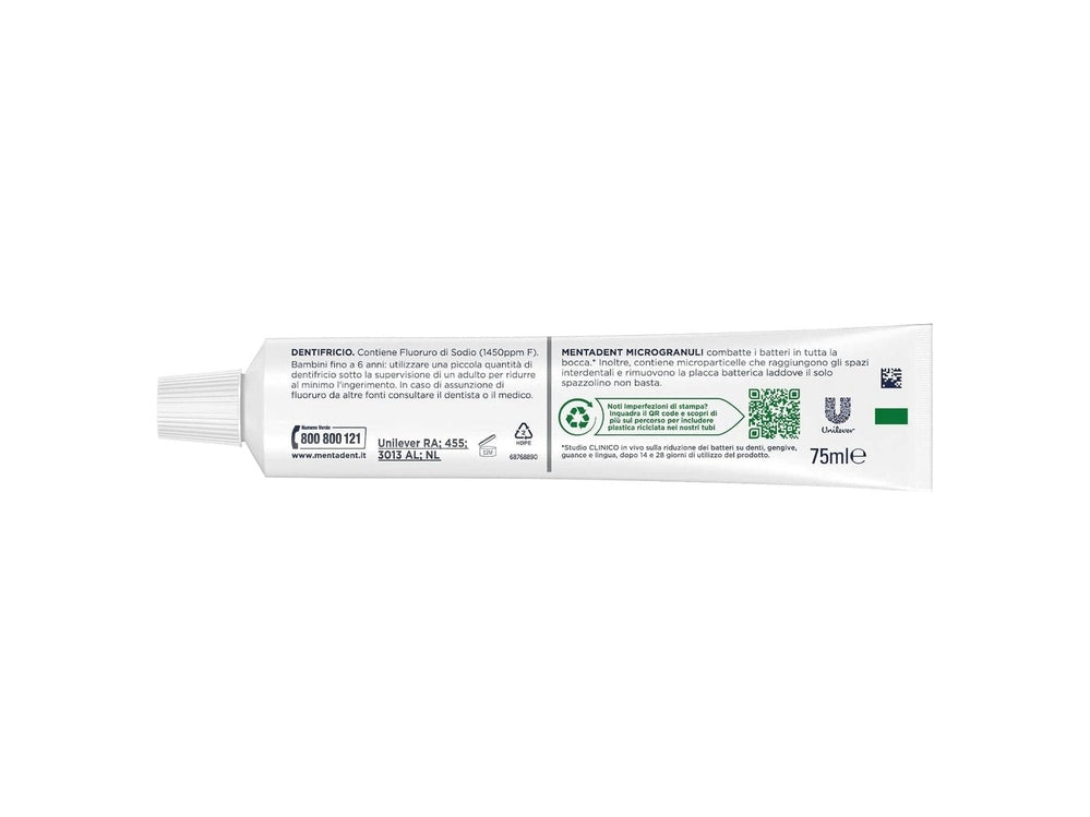 Mentadent Microgranuli 100ml (75+25ml)