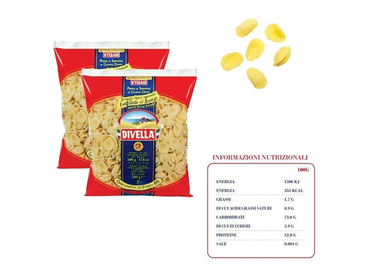 BOX FAMIGLIA Divella – KIT 12 Confezioni di Pasta + 3 Bottiglie di Passata di Pomodoro