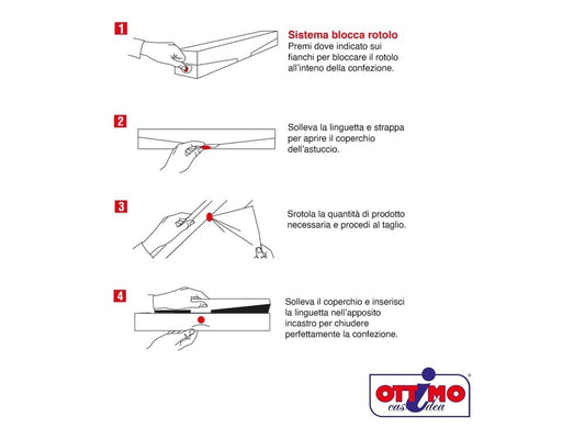 Rotolo Alluminio Professionale 1 Kg EXTRA FORTE: