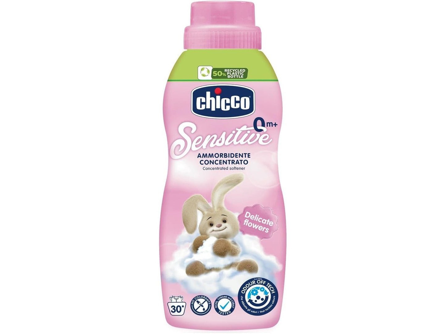 Ammorbidente Chicco 750ml Fiori Delicati – Morbidezza e Profumo per Pelli Sensibili