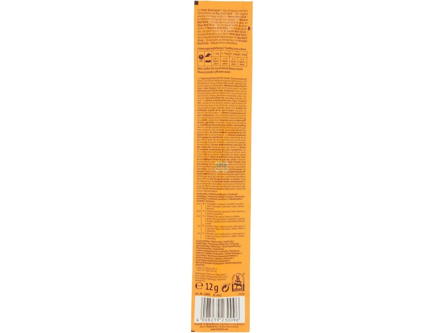 Vitakraft Beef Stick Original al Manzo