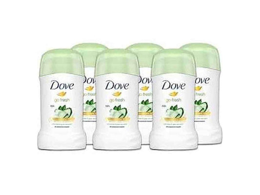Deodorante Dove Stick 40ml Go Fresh Cetriolo e Tè Verde 0%