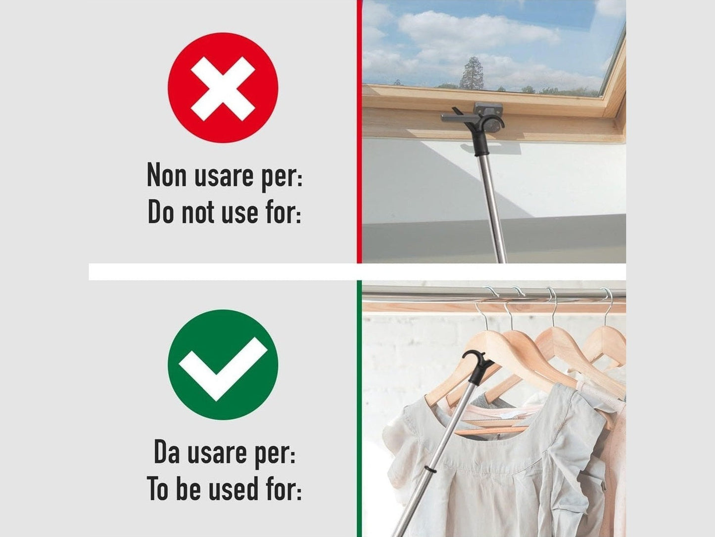 Appendiabiti Telescopico – Regolabile, Salvaspazio e Facile