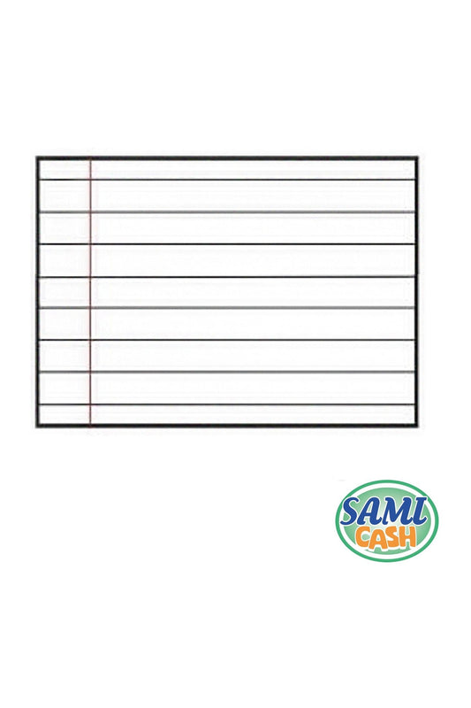 Samicash QUADERNO a Righe MAXI ACTIVE COLOR MONOCOLORE ASSORTITO - Multipack da 20 Pezzi - Scorta Scuola
