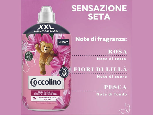 Coccolino Ammorbidente Concentrato Seta – 1,75L